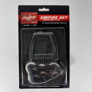Rawlings Umpire Accessories Kit UBBD Three Piece Professional Style‎ Umpire Set